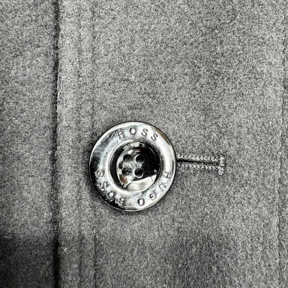 Hugo Boss Black Label by Hugo Boss Jacket Wool Blend Coat‎ Jacket Peacoat 40R